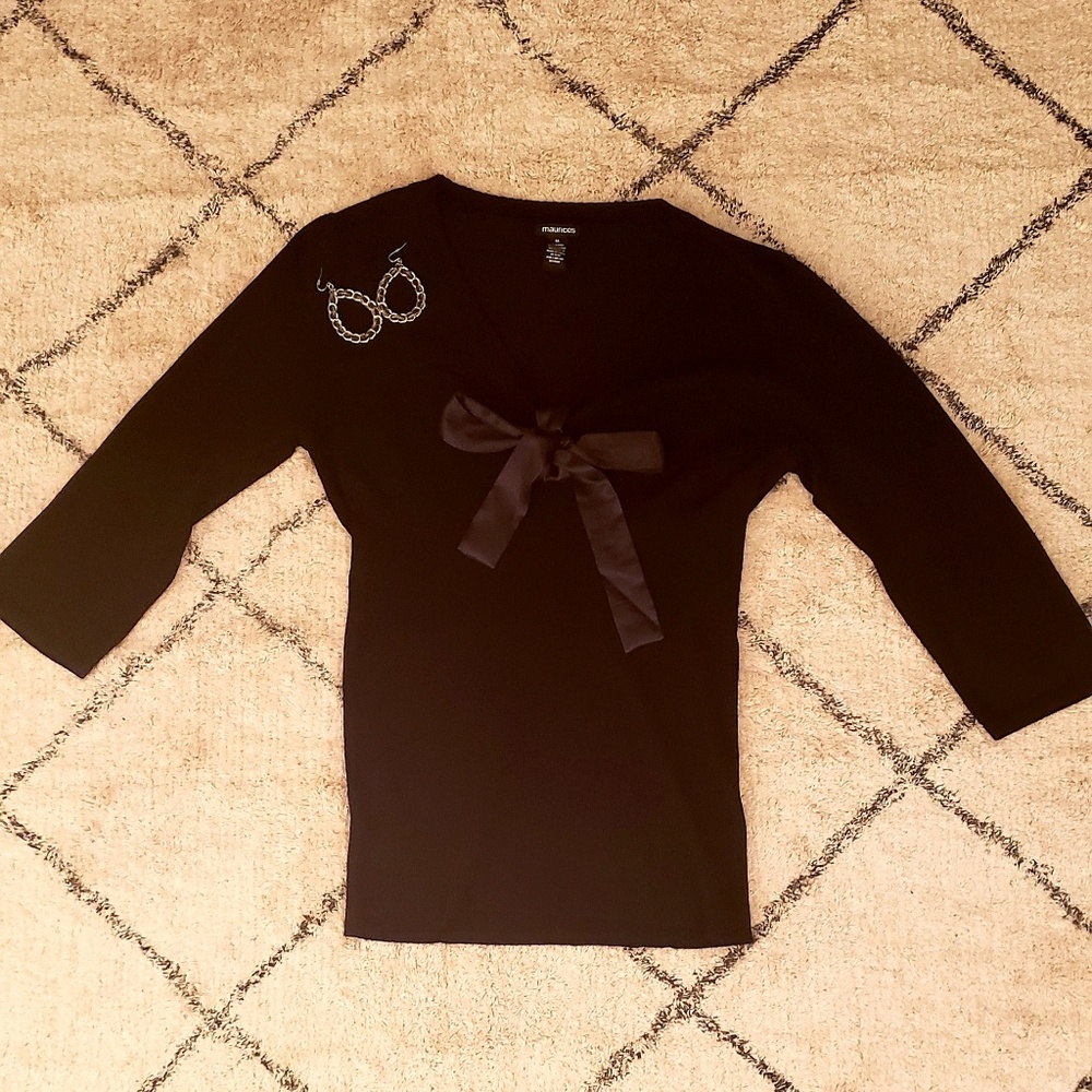 Maurices black sweater